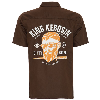 Košeľa King Kerosin - Dirty Rider