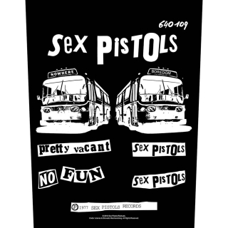 Veľká nášivka The Sex Pistols - Pretty Vacant