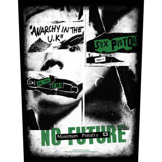 Veľká nášivka The Sex Pistols - No Future