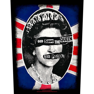 Veľká nášivka The Sex Pistols - God Save the Queen