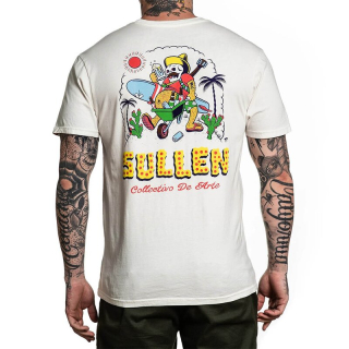 Pánske tričko Sullen - Beer Belly (Biele)