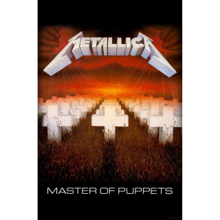 Textilný plagát Metallica - Master of Puppets