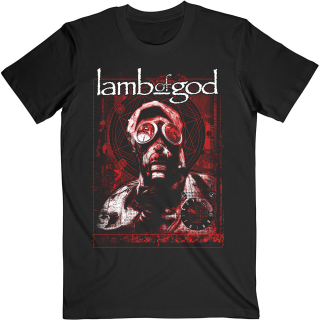 Tričko Lamb of God - Gas Mask Waves