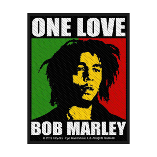 Nášivka - Bob Marley - One Love