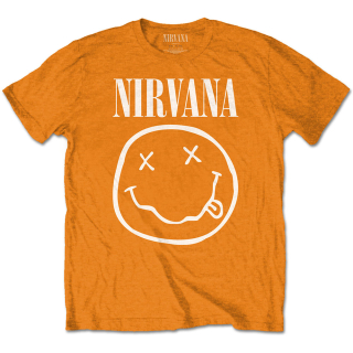 Detské tričko Nirvana - White Happy Face