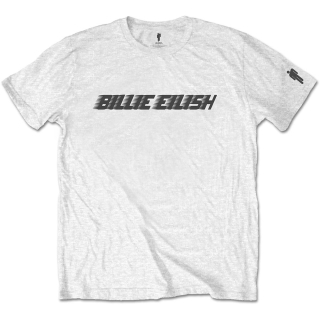 Detské tričko Billie Eilish - Black Racer Logo