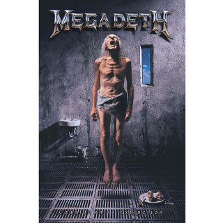 Textilný plagát Megadeth - Countdown to Extinction