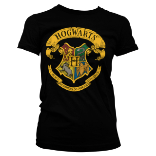 Dámske tričko Harry Potter - Hogwarts Crest