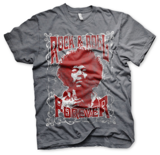 Tričko Jimi Hendrix - Rock 'N Roll Forever