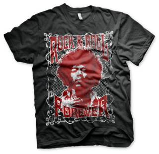 Tričko Jimi Hendrix - Rock 'N Roll Forever