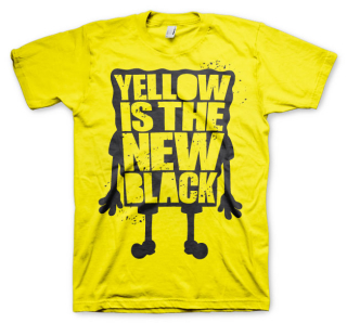 Tričko SpongeBob Squarepants - Yellow Is The New Black