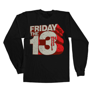 Tričko dlhé rukávy Friday The 13th - Block Logo