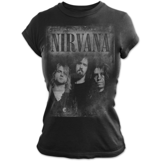 Dámske tričko Nirvana - Faded Faces