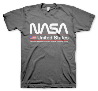 Tričko NASA - United States (Šedé)