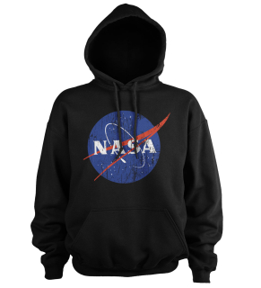 Mikina NASA - Washed Insignia (Čierna)
