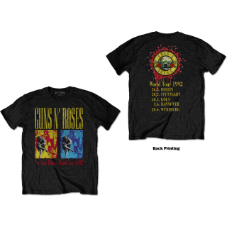 Tričko Guns N' Roses - Use Your Illusion World Tour