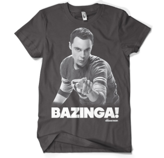 Tričko Big Bang Theory - Sheldon Says BAZINGA!