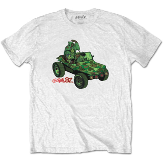 Tričko Gorillaz - Green Jeep