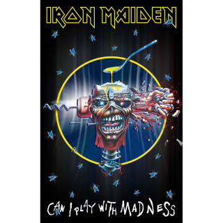 Textilný plagát Iron Maiden - Can I Play With Madness