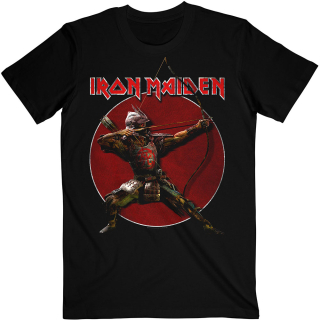 Tričko Iron Maiden - Senjutsu Eddie Archer Red Circle