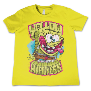 Detské tričko SpongeBob - Yellow Is The Color Of Happiness