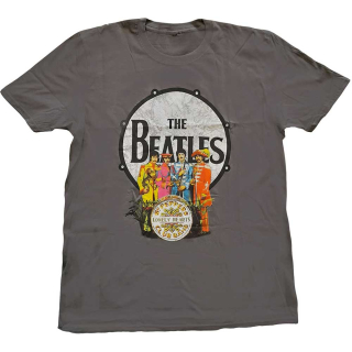 Tričko The Beatles - Sgt Pepper & Drum