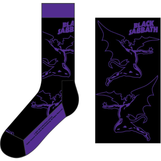 Ponožky Black Sabbath - Logo & Demon
