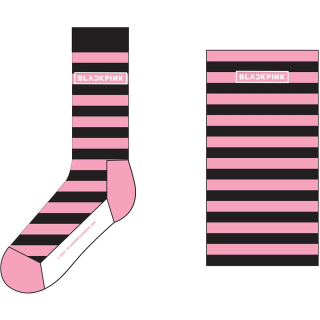 Ponožky BlackPink - Stripes & Logo