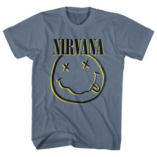 Tričko Nirvana - Inverse Happy Face