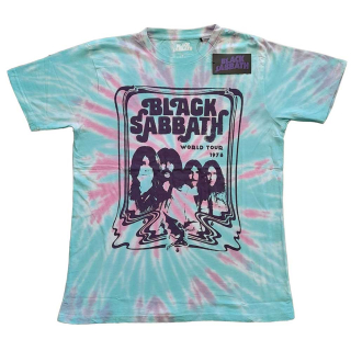 Tričko Black Sabbath - World Tour '78 (Dip-Dye)