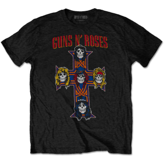 Tričko Guns N' Roses - Vintage Cross