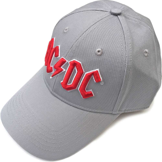Šiltovka AC/DC - Red Logo (Grey)