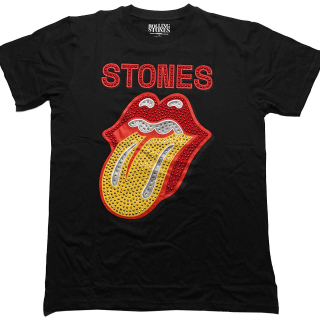 Eco tričko The Rolling Stones - Dia Tongue (Diamante)