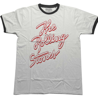 ECO ringer tričko The Rolling Stones - Signature Logo