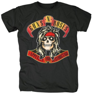 Tričko Guns N' Roses - Bandana Skull