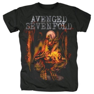 Tričko Avenged Sevenfold - Fire Bat
