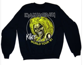 Sweatshirt Iron Maiden - Killers '81