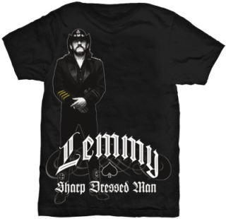 Tričko Lemmy Kilmister - Sharp Dressed Man