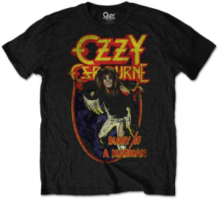 Tričko Ozzy Osbourne - Diary of a mad man
