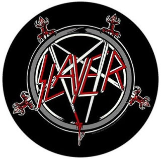 Veľká nášivka - Slayer - Pentagram
