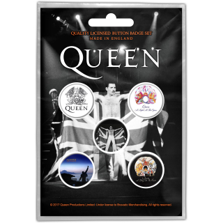 Set odznakov Queen - Freddie