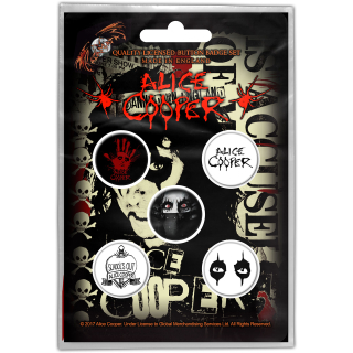 Set odznakov Alice Cooper - Eyes