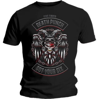 Tričko Five Finger Death Punch - Biker Badge
