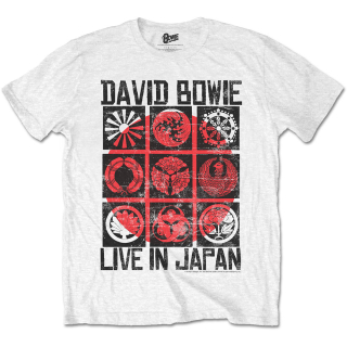 Tričko David Bowie - Live in Japan
