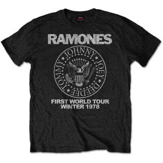Tričko Ramones - First World Tour 1978
