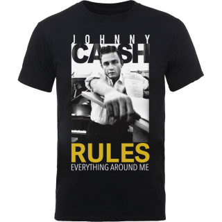 Tričko Johnny Cash - Rules Everything