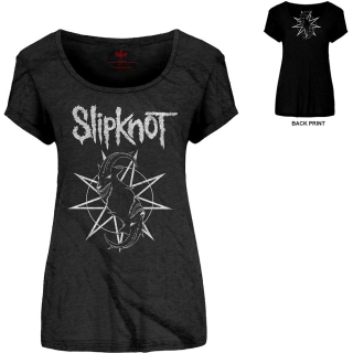 Dámske tričko Slipknot - Goat Star Logo
