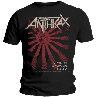 Tričko Anthrax - Live In Japan