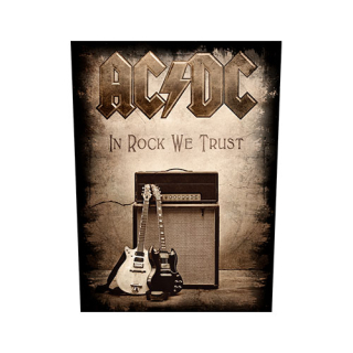 Veľká nášivka - AC/DC - In Rock We Trust