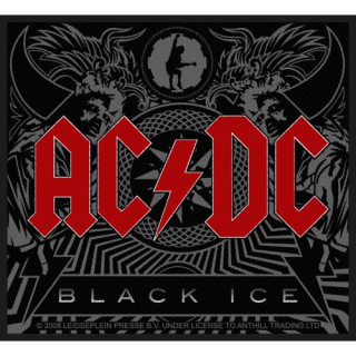 Malá nášivka AC/DC - Black Ice